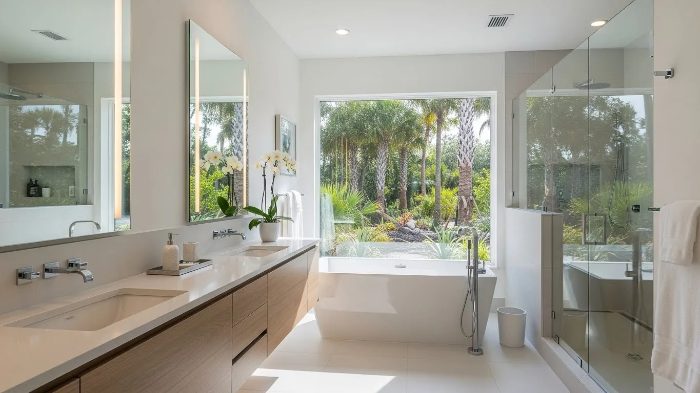 Costal Modern Bathroom Stuart